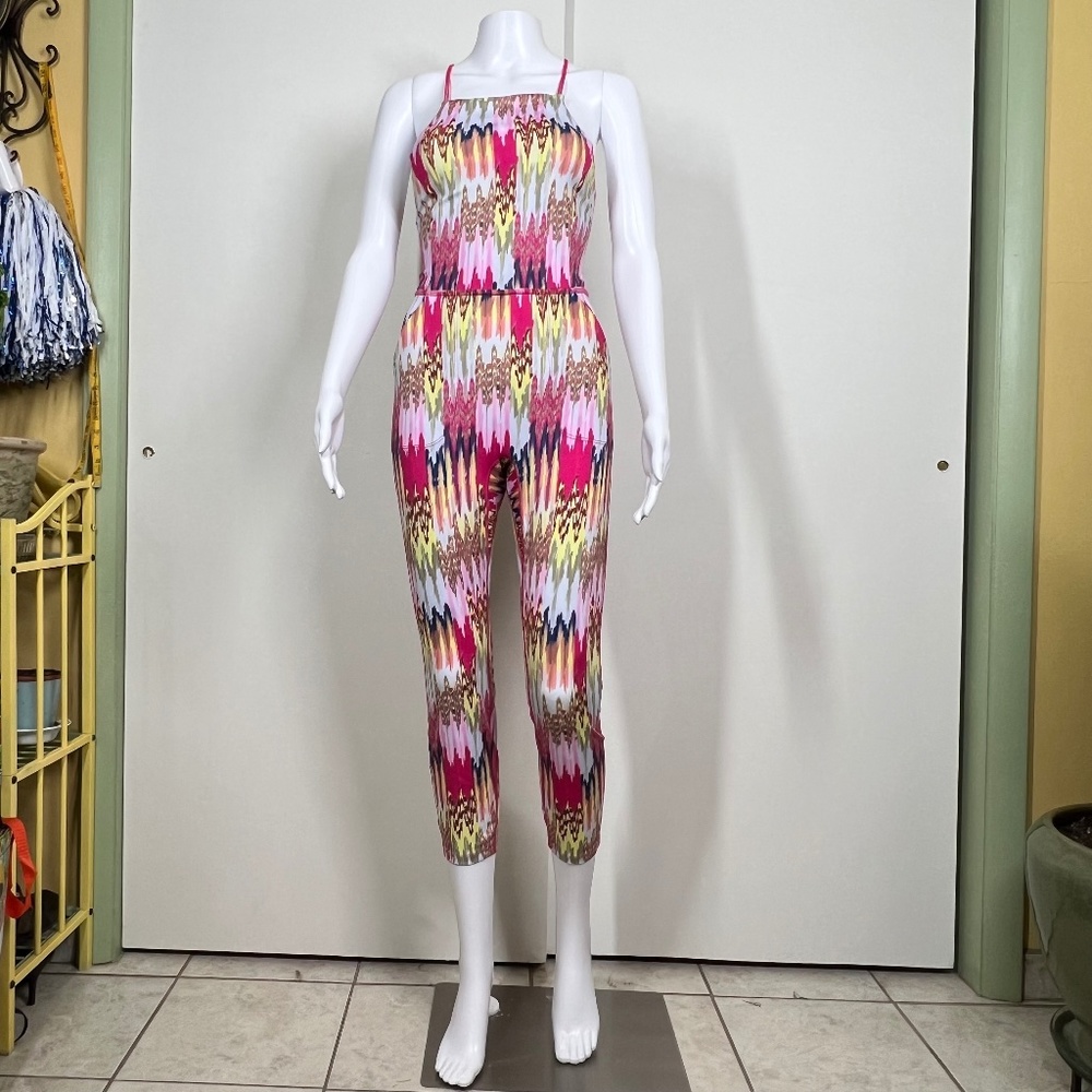 Free People Movement She's Got Rhythm Printed Onsie,  S NWOT Athletic Unique‎